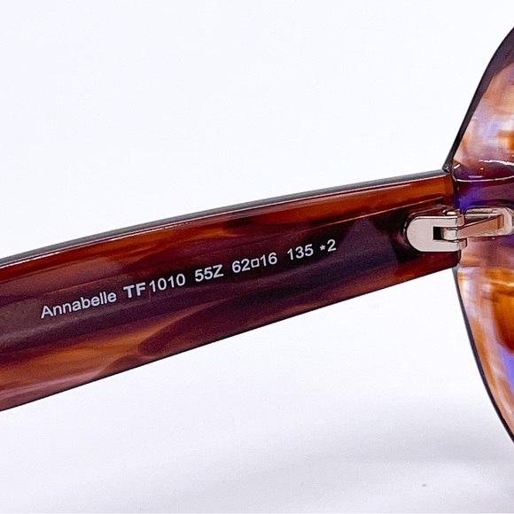 NEW TOM FORD ANNABELLE TF1010 55Z WOMEN OVERSIZED ROUND SUNGLASSES TOM FORD - Picture 11 of 13